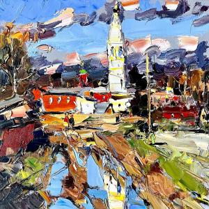 THE 7TH ALL-RUSSIAN  PLEIN AIR IN THE VILLAGE OF VYATSKOYE HEADED BY THE ACADEMICIAN ANDREY ZAKHAROV 