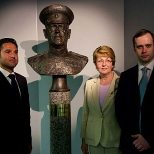 In France Was Unveiled a Monument to Marshal George Zhukov