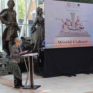 UNESCO Director-General Irina Bokova Took Part in the Opening of the  International Forum “World Culture as a Resource for Sustainable Development” 